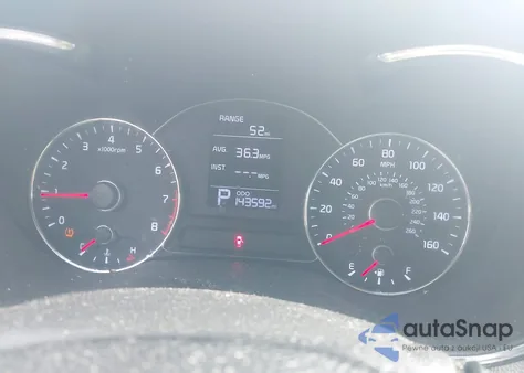 2016 Kia Forte Lx из США, поврежденный, VIN KNAFK4A6XG5543347